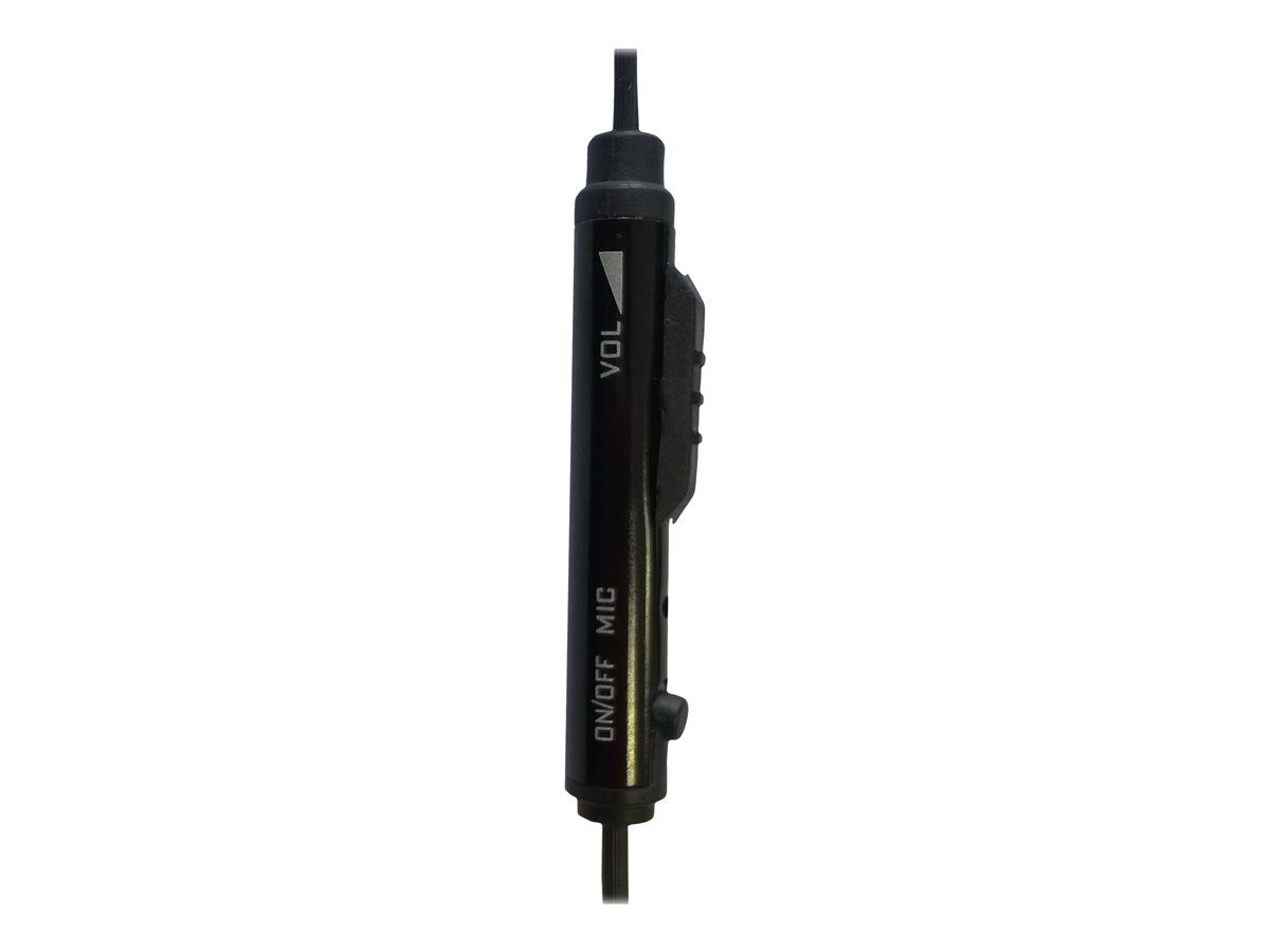 CASTI Gembird, cu fir, intraauriculare, pt smartphone, microfon pe fir, conectare prin Jack 3.5 mm, negru / albastru, 