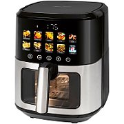 ProfiCook PC-FR 1286 H fryer Single 6.5 L Stand-alone 1700 W Hot air fryer Black  Stainless steel