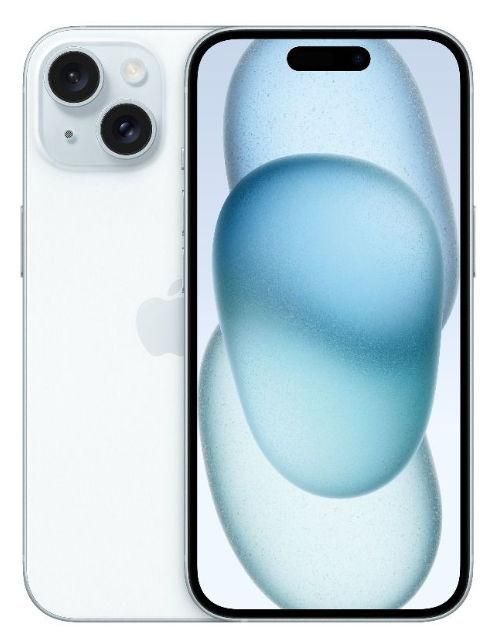 Apple iPhone 15 15.5 cm (6.1 ) Dual SIM iOS 17 5G USB Type-C 128 GB Blue
