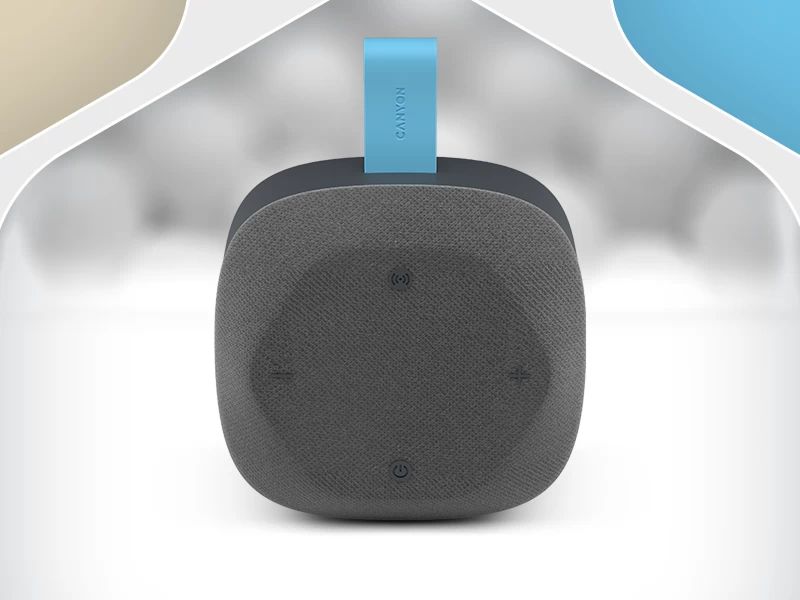 CANYON speaker HEXAGON 10 TWS 8W IPX5 Grey Blue
