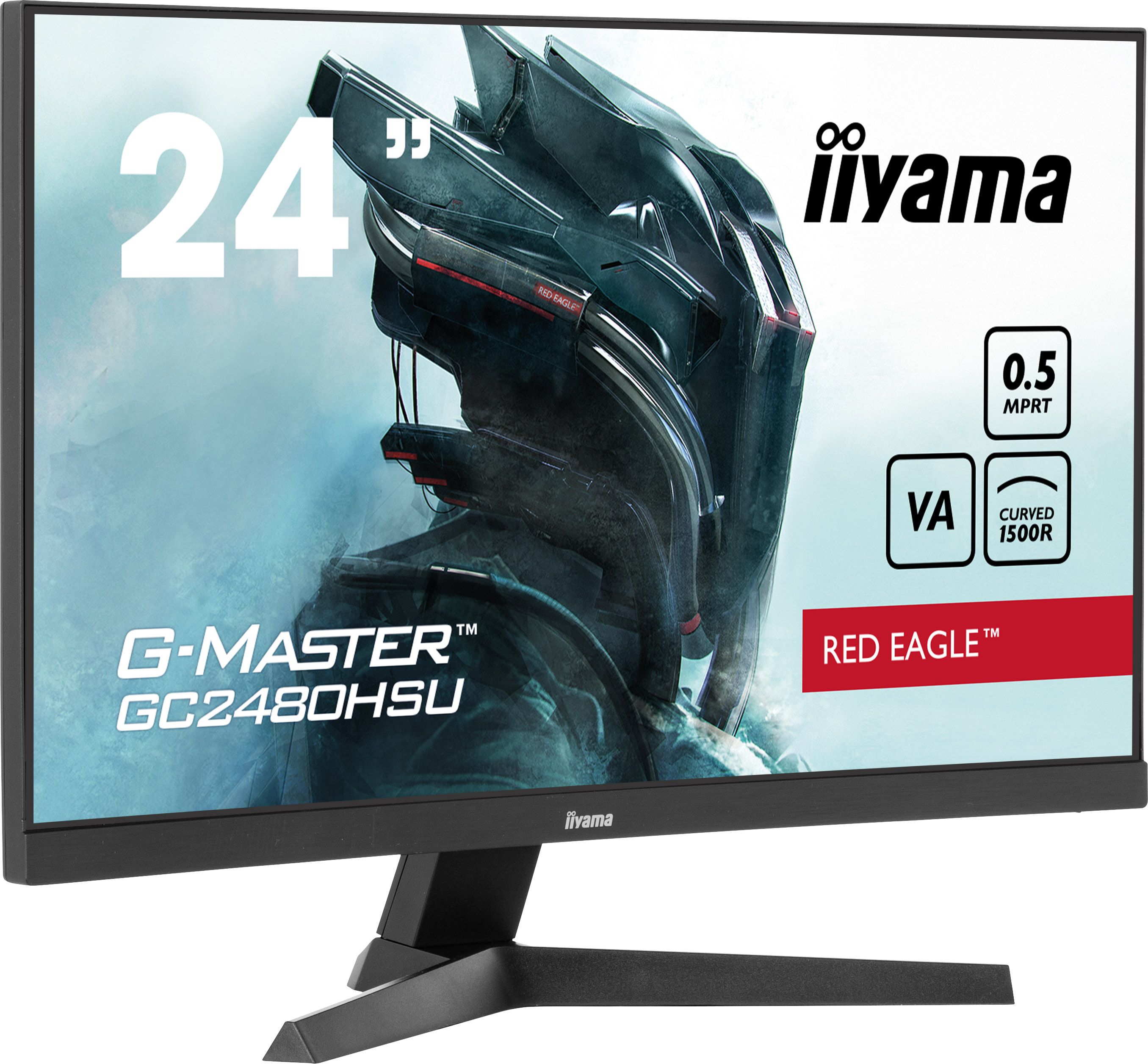Monitor 23.6 inch IIyama GC2480HSU-B1 1920 x 1080 pixeli, 180 Hz