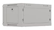 Wall-mount 19  4U 540X350 grey rack cabinet with glass door Lanberg (flat pack)