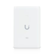 Ubiquiti U-POE+ adapter 30W, powers UniFi PoE+ devices, reduce dependency on PoE switch power, Contains RJ45 data input, AC cable with earth ground, and PoE+ output