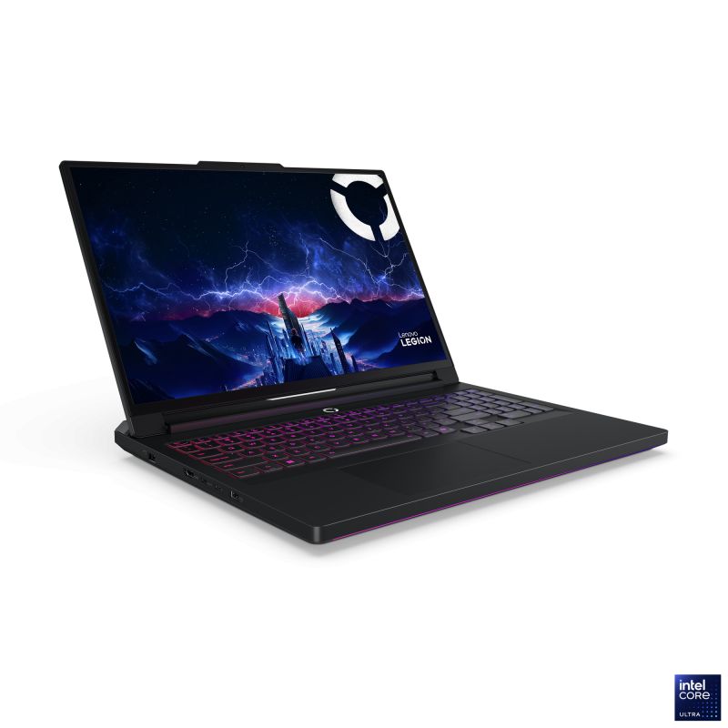 Laptop Lenovo Legion Pro 7 16IAX10H 83F50049RM, 16 inch 2560 x 1600, Intel Core Ultra 9 275HX (24 C / 24 T, 2.7 GHz - 5.4 GHz, 40 MB cache, 28 W), 64 GB DDR5, 1 TB SSD, Nvidia GeForce RTX 5090, Fara sistem de operare, Negru