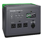 SCHNEIDER OFFGRID PORTABLE PWR/STATION 730 738WH LI-ION 2SCHUKO