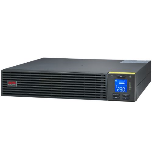 UPS APC SRV1KRIRK-E, 1 kVA, 900 W, 3x C13, 1x USB, 24 V Acid de plumb, Sigilat, 3 minute, LCD, Rack 2U, Negru