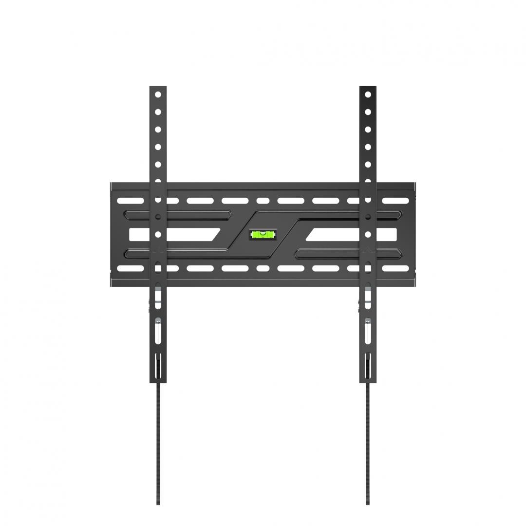 Suport perete TV Serioux 32-75  Fix 75kg Profil 24mm Material: Otel Finisarea suprafeței: vopsea electrostatica Dimensiune ecran: 32 -75  Compatibilitate VESA: 50x50, 75x75, 100x100, 100x150, 150x100, 100x200, 200x100, 150x150, 200x200, 200x300, 300x200, 200x400, 400x200, 300x300, 300x400, 400x300