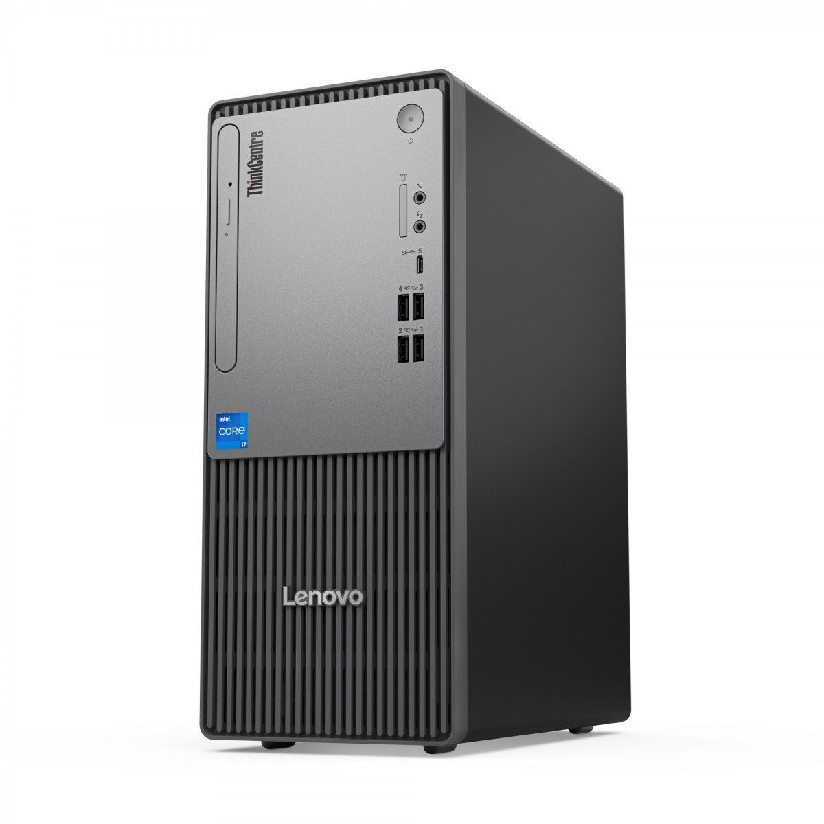 Desktop PC Lenovo ThinkCentre neo 50t Gen 5, Intel Core i5-14400 (10 C / 16 T, 2.5 GHz - 4.7 GHz, 20 MB cache), 16 GB RAM, 512 GB SSD, DVD±RW, Intel UHD Graphics 730, Windows 11 Pro