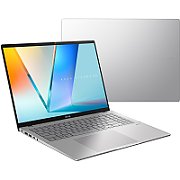 Laptop Asus Vivobook S16 M3607HA-RP049, 16 inch 1920 x 1200, AMD 220 (6 C / 12 T, 3.2 GHz - 4.9 GHz, 3 MB + 16 MB cache), 16 GB DDR5, 1 TB SSD, AMD Radeon Graphics, Fara sistem de operare, Silver