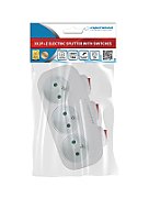 Esperanza ELK307W Electrical Splitter 3 sockets switch White