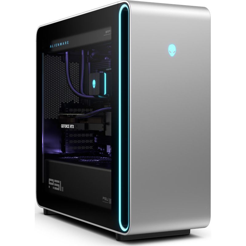Desktop PC DELL Alienware Area-51 AAT2250, Intel 285K (24 C / 24 T, 3.2 GHz - 5.7 GHz, 36 MB cache), 64 GB RAM, 4 TB + 4 TB SSD, Fara unitate optica, NVIDIA GeForce RTX 5080 16 GB, 1500 W, Windows 11 Pro