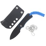 CIVIVI Button Lock Elementum II Damast CF Knife