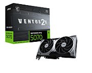 MSI Video Card Nvidia GeForce RTX 5070 12G SHADOW 2X OC (12GB GDDR7/192bit, 3xDP, 1xHDMI, PCIe Gen 5, Recommended PSU 650W) Retail