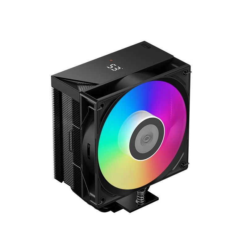 COOLER PCCooler  RT500 Digital BK  skt. Intel si AMD, racire cu aer, vent. 120mm, 500 - 2200 rpm, 5 heatpipes, inaltime 152mm, iluminare ARGB, RT500 Digital BK   (timbru verde 0.8 lei)