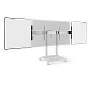 Solutie Classroom cu Whiteboarduri laterale pentru display 65  si Stand motorizat mobil Vogel's RISE5205