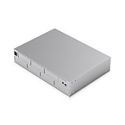 Ubiquiti UNAS-Pro-EU 2U rack-mount NAS with (7) 2.5/3.5  drive bays and 10 Gbps performance designed for large-scale file storage and sharing, (7) 2.5/3.5  HDD / SSD support, 10G SFP+ uplink and (1) GbE RJ45 port