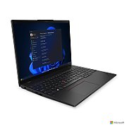 Laptop Lenovo ThinkPad L16 Gen 1 21L30038RI, 16 inch 1920 x 1200, Intel 125U (12 C / 14 T, 1.3 GHz - 4.3 GHz, 12 MB cache, 28 W), 16 GB DDR5, 512 GB SSD, Intel Graphics, Fara sistem de operare, Negru