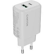 CANYON charger OnCharge 200 20W 1xPD 1xQC EU White