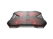 Stand/Cooler laptop Genesis Oxid 260 , 4 ventilatoare 130 mm, material Metal + ABS, viteza de rotatie 850 - 1010 rpm, hub USB incorporat, dimensiuni 420 x 303 x 35 mm