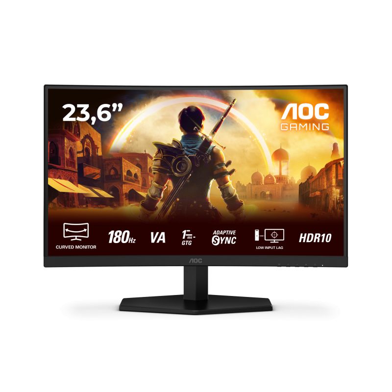 Monitor 23.6 inch AOC C24G42E 1920 x 1080, 180 Hz