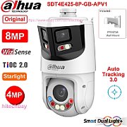 Dahua SDT4E425-8P-GB-APV1 Cameră panoramică PTZ 8+4MP 25x TiOC, rețea