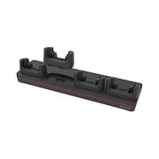 CT37/CT30 XP non-booted charging base. Kit includes 4 bay charging base (Cup: CT37-UCP-N), power supply, must order power cord separate