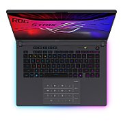 Laptop Asus ROG Strix G16 (2025) G615 G615JM-RV014, 16 inch 1920 x 1200, Intel Core i5-13450HX (10 C / 16 T, 3.4 GHz - 4.6 GHz, 20 MB cache, 28 W), 16 GB DDR5, 1 TB SSD, Nvidia GeForce RTX 5060, Fara sistem de operare, Gri