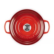 Le Creuset Signature Roaster round 22cm cherry red (21177220602430)