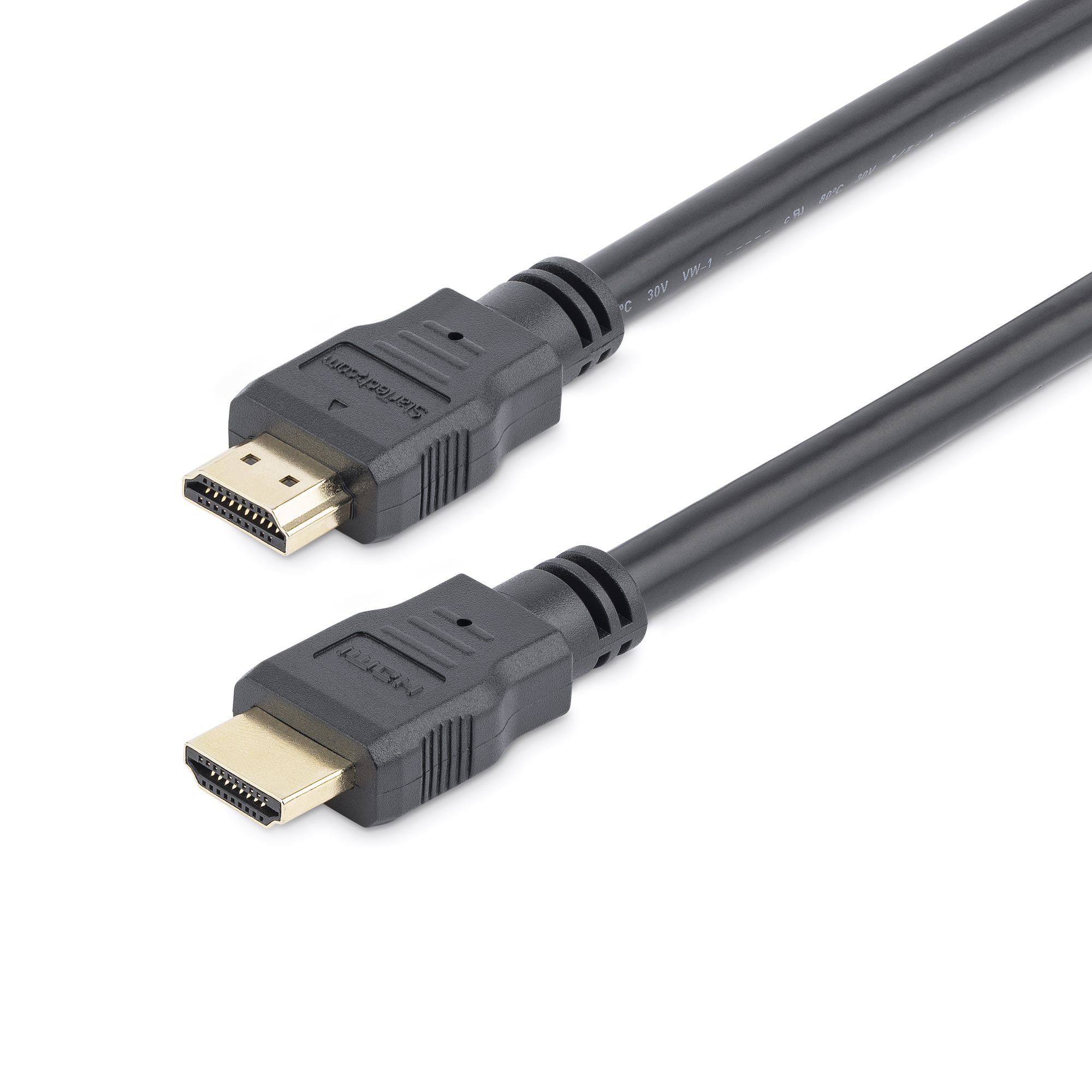 HDMI cable 20m ST (standard speed) HDMI male to HDMI male V1.4 without amplifier,gold contacts
- High Speed (2, 3, 5m), Standard Speed (&gt10m)
- Deep Color (36 Bit), x.v.Colour (xvYCC)
- Audio Return Channel (ARC)
- 3D, HDMI Ethernet Channel (HEC)
Packaging: bulk 1 pc.
