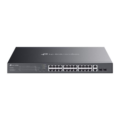 Switch TP-Link ES228GMP, 26 porturi 10/100/1000 Mbps