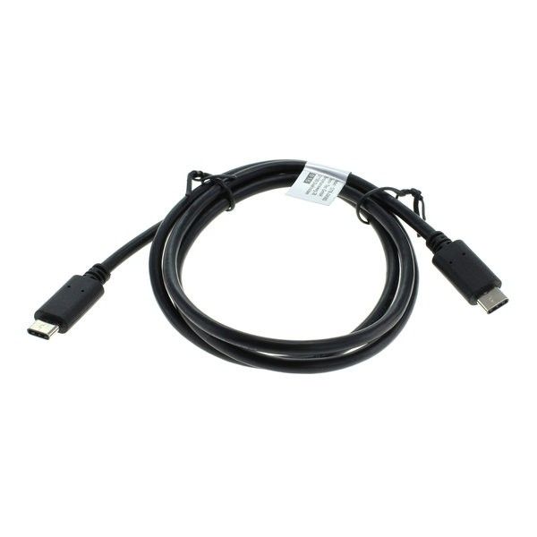 Cable USB-C (USB3.1, type C, type C) male to USB-C (USB3.1, type C, type C) male, 2m, version 3.0, black, max. 60W
- Data transmission: up to 5 Gbps
Compatible with:

	ACER Liquid Jade Primo
	Alcatel A50 / Flash / Idol 4 Pro / Idol 4S Windows / Idol 5S
	Allview P8 Energy Pro / V2 Viper X+ / X3 Soul / X3 Soul Plus / X3 Soul Pro / X4 Soul / X4 Soul Lite / X4 Soul Style / X4 Xtreme
	Apple Macbook 12&ampquot (Early 2015) / Macbook 12&ampquot (Early 2016)
	Apple Macbook Pro 13&ampquot (Late 2016) / Macbook Pro 15&ampquot (Late 2016)
	Archos 50 Graphite / Diamond 2 Plus / Diamond Alpha+ / Diamond Omega / Sense 55DC
	Asus ZenFone 3 (ZE520KL) / ZenFone 3 (ZE552KL) / ZenFone 3 Deluxe (ZS550KL) / ZenFone 3 Deluxe (ZS570KL) / ZenFone 3 Max (ZC520TL) / ZenFone 3 Max (ZC553KL) / ZenFone 4 / ZenFone 4 Pro / ZenFone AR / ZenFone Zoom S
	Blackberry DTEK60 / KEYone / KEYone Black Edition / BV8000 Pro / P6
	Blu Vivo 5
	Bluboo S8
	BQ Aquaris X / Aquaris X Pro
	Coolpad Cool S1
	Crosscall Trekker X3
	Elephone P9000 / P9000 Lite 4G
	Energizer Powermax P600S
	Essential Essential
	General Mobile GM 5 Plus
	Gigaset ME / ME Pro / ME Pure
	Google Nexus 5 (2015) / Nexus 6 (2015) / Nexus 5X / Nexus 6P / ChromeBook Pixel (2015) / Pixel / Pixel 2 / Pixel 2 XL / Pixel XL
	GoPro Hero 5
	Hisense A2
	HP Elite x3
	HTC 10 / 10 evo / U Play / U Ultra / U11 / U11 Dual-SIM / U11 Life / U11 Plus
	Huawei Honor 8 / Honor 8 Premium / Honor 8 Pro / Honor 9 / Honor Note 8 / Mate 10 Porsche Design / Mate 10 Pro Dual SIM / Mate 10 Pro Single SIM / Mate 9 / Mate 9 (Dual-SIM) / Mate 9 Porsche Design / Mate 9 Pro / Nexus 6P / Nova 2 / Nova 2 Plus / Nova Dual SIM / Nova Plus / Nova Single SIM / P10 / P10 Plus / P9 / P9 Plus
	Kodak Ektra
	Lenovo Moto Z / Moto Z Force / Moto Z Play / Phab 2 / Phab 2 Plus / Phab 2 Pro
	LG G5 / G5 SE / G6 / G6+ / Nexus 5X / V20 / V30
	Meizu MX6 / Pro 6 / Pro 6S / Pro 7
	Microsoft Lumia 950 / Lumia 950 Dual SIM / Lumia 950 XL / Lumia 950 XL Dual SIM
	Motorola Moto X4 / Moto Z2 Force / Moto Z2 Play
	Nextbit Robin
	Nintendo Switch / Switch Lite
	NOA H10le
	Nokia 8 / 6 (2018) / N1 Tablet
	Nubia M2 / N1 / N1 Lite / N2 / Z11 / Z11 Max / Z11 Mini / Z11 miniS
	OnePlus 2 / 3 / 3T / 5 / 5T
	Samsung Galaxy A3 (2017) / Galaxy A3 (2018) / Galaxy A5 (2017) / Galaxy A5 (2018) / Galaxy A8 (2018) / Galaxy A8+ (2018) / Galaxy Note 8 / Galaxy Note 8 Duos / Galaxy Note7 / Galaxy S8 / Galaxy S8 Active / Galaxy S8+ / Galaxy S8+ Duos / Galaxy X
	Saygus V2
	Shift Shift5pro
	Sony Xperia L1 / Xperia X Compact / Xperia XA1 / Xperia XA1 Plus / Xperia XA1 Ultra / Xperia XZ / Xperia XZ Premium / Xperia XZ1 / Xperia XZ1 Compact / Xperia XZs / Xperia XZs Dual SIM
	Ulefone Armor 2 / Future / Power 3
	UMIDIGI Z1
	Z1 Pro
	Vernee Apollo / Apollo Lite / Apollo X / Mars / Mars Pro 4G
	Vertu Constellation (2017)
	Wileyfox Swift 2
	Swift 2 Plus
	Xiaomi Mi 5 / Mi 6 / Mi A1 / Mi Max 2 / Mi Max Prime / Mi Mix 2
	ZTE Axon 7 / Axon 7 Mini / Blade V8 64 GB / Blade V8 Pro / Grand X3
	ZUK Z1 / Z2 / Z2 Pro

Packaging: bulk 1 pc.