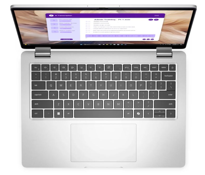 Laptop Dell Pro 14 Plus PB14255, 14 inch 1920 x 1200, AMD AI 5 340 (6 C / 12 T, 2.0 GHz - 4.8 GHz, 22 MB cache, 28 W), 16 GB LPDDR5X, 512 GB SSD, AMD Radeon 840M Graphics, Windows 11 Pro, Tastatura English US, Gri