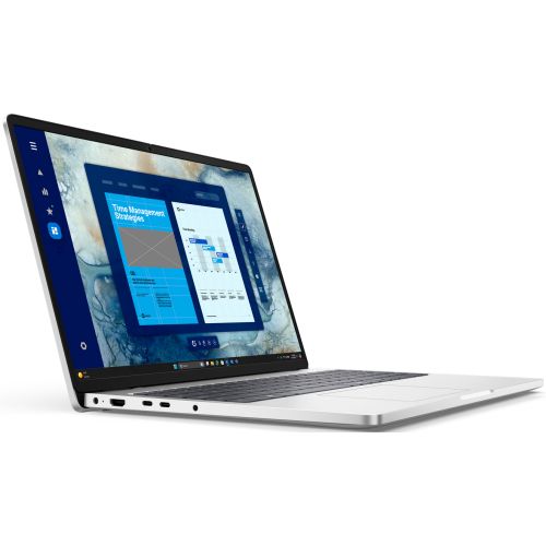 Laptop Dell Pro 16, 16 inch 1920 x 1200, Intel 255U (12 C / 14 T, 2.4 GHz - 5.2 Ghz, 12 MB cache), 16 GB DDR5, 512 GB SSD, Intel Graphics, Windows 11 Pro, Gri