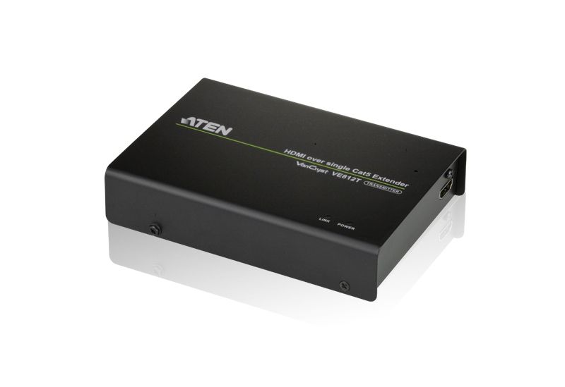 ATEN VE812T Emițător & receiver AV Negru