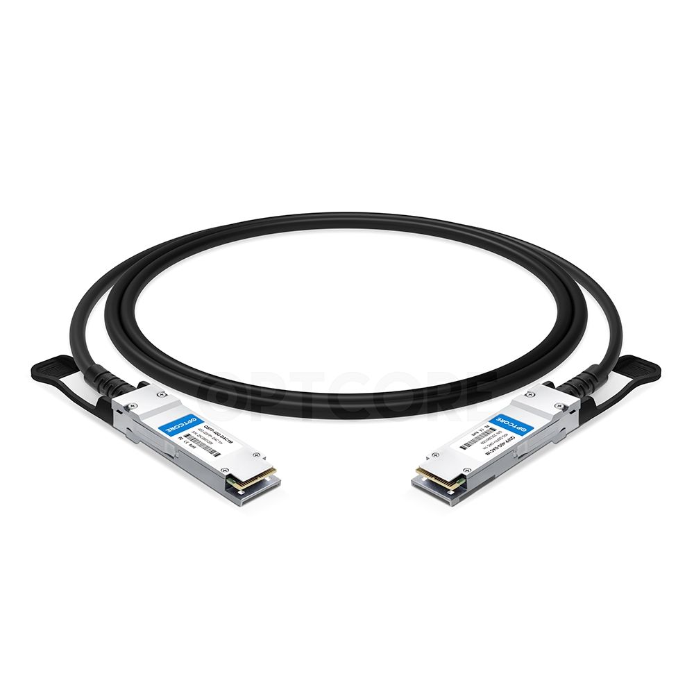 PLANET CB-DAQSFP-2M cabluri InfiniBand QSFP+ Negru, Gri