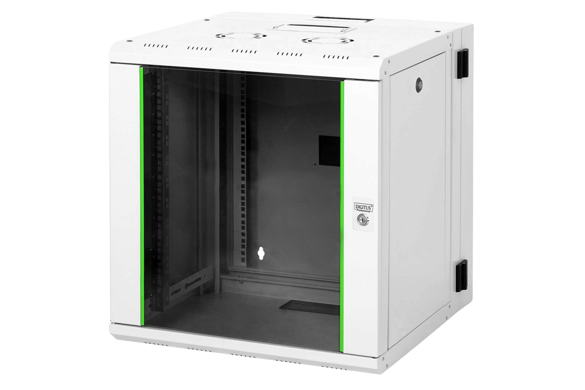 Digitus 20U 19  Wall Mounting Cabinet 600x560 mm Raft montat pe perete Gri