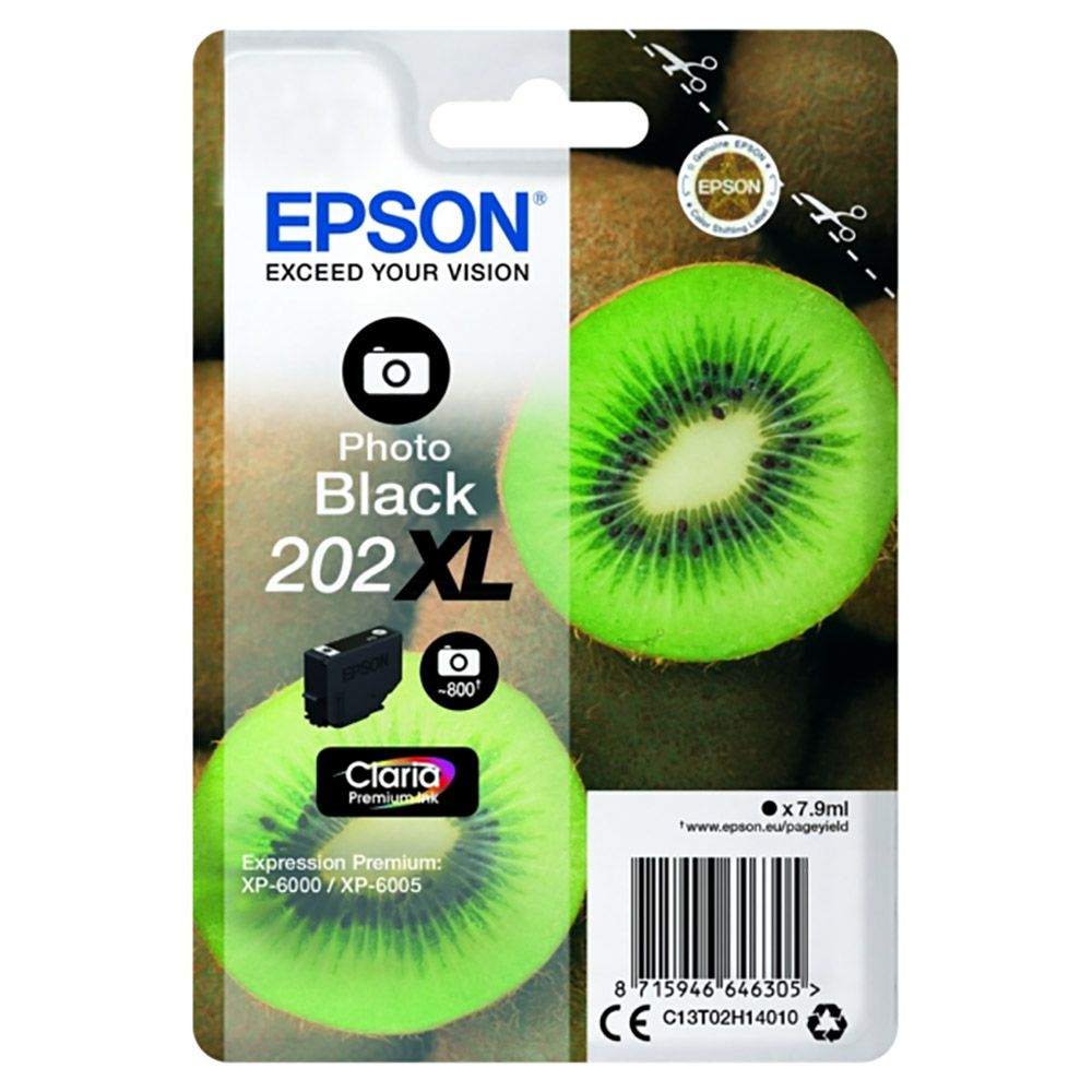 Cartus cerneala Epson C13T02H14010 ,photo black ,800 pagini ,Original (202XL)