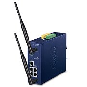 PLANET Industrial Dual Band 802.11ax 1800 Mbit/s Albastru