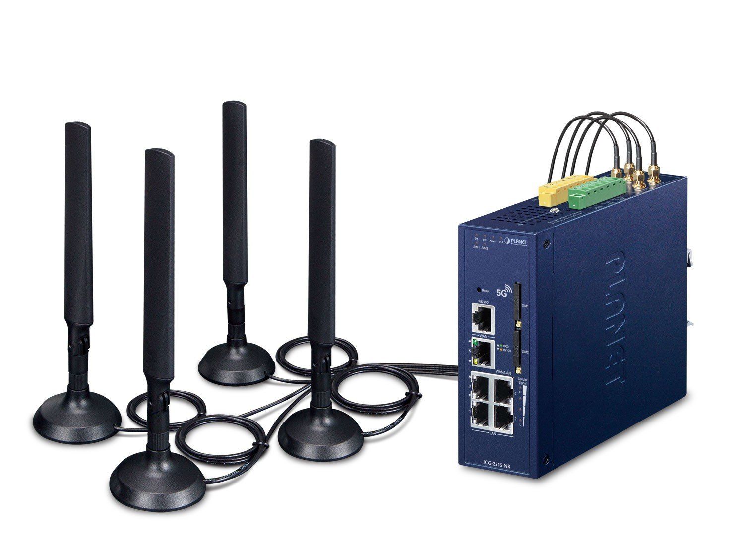 PLANET Industrial 5G NR Cellular gateway-uri/controlere