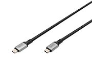 Digitus DB-300443-030-S cabluri USB USB4 Gen 2x2 3 m USB C Negru