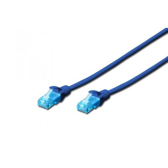 Digitus DK-1512-050/B cabluri de rețea Albastru 5 m Cat5e U/UTP (UTP)