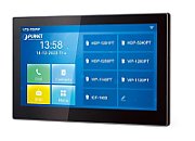 PLANET 7-inch SIP Indoor Touch sisteme de interfoane video 17,8 cm (7 ) Negru