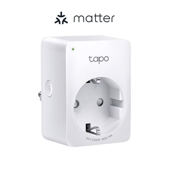 TP-Link TAPO P100M priză smart 2300 W Acasă, Birou Alb
