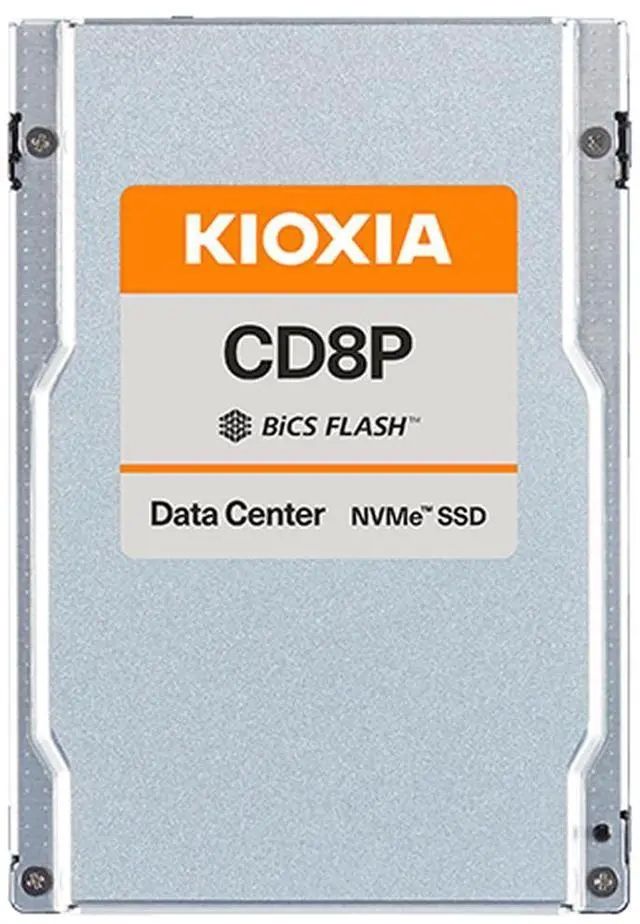Kioxia SSD CD8P-R 1.92TB U.2 (15mm) NVMe Gen5 SIE Read Intensive DWPD 1 | KCD8XPUG1T92