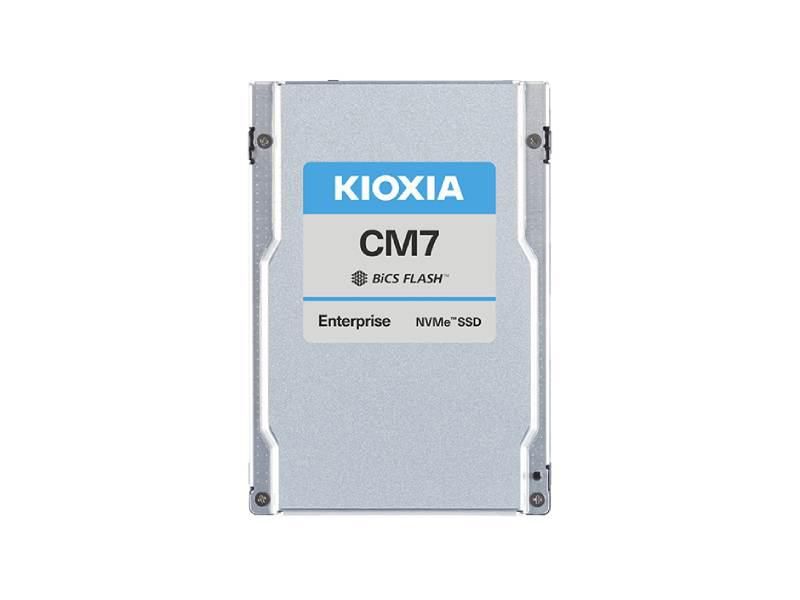 Kioxia SSD CM7-R 3.84TB U.3 (15mm) NVMe Gen5 SIE Read Intensive DWPD 1 | KCMYXRUG3T84