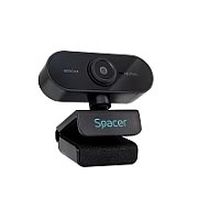 CAMERA WEB SPACER Ultra -HD 4K cu auto focus si rezolutie video 3840 x 2160, black  SPWB-CAM4K-02  (timbru verde 0.18 lei)