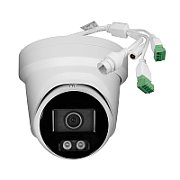 BCS BCS-V-EIP24FCR3L3-Ai2(2) Cameră Dome IP 4MP cu NightColor și AcuSense