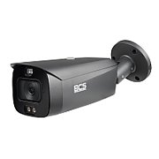 BCS BCS-L-TIP55FCR3L3-Ai1-G(3) Cameră tubulară IP 5MP cu tehnologie NightColor și carcasă IP67
