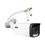 BCS BCS-L-TIP48VCR6L6-Ai1 Cameră IP tubulară 8MP cu tehnologia NightColor și obiectiv motozoom