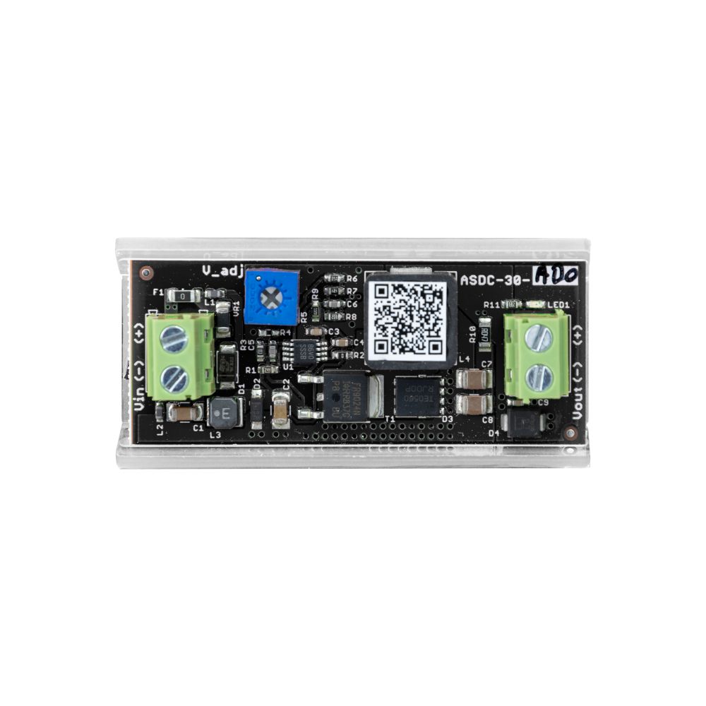 BCS BCS-SD30HV/ADJ Converter DC/DC reglabil 30W 5-50V la 12V cu protecție
